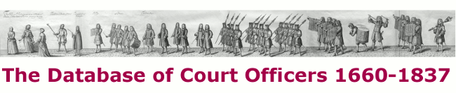 The Database of Court Officers 1660-1837