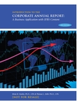 INTRODUCTION TO THE CORPORATE ANNUAL REPORT: A Business Application with IFRS Content by Brian Stanko and Thomas Zeller