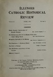 Illinois Catholic Historical Review, Volume II Number 4 (1920)